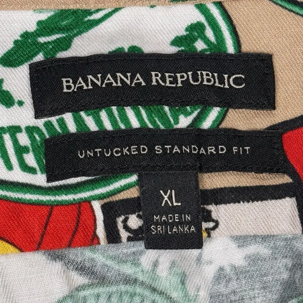 Banana Republic flaws size stamp